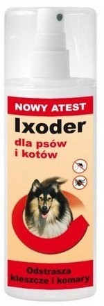 Sabunol Ixoder Odstraszający spray na kleszcze i komary dla psa i kota 100ml