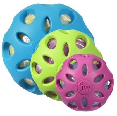 JW Pet Crackle Ball Medium