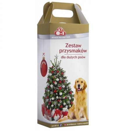 8in1 Zestaw świątecznych smakołyków dla psa large