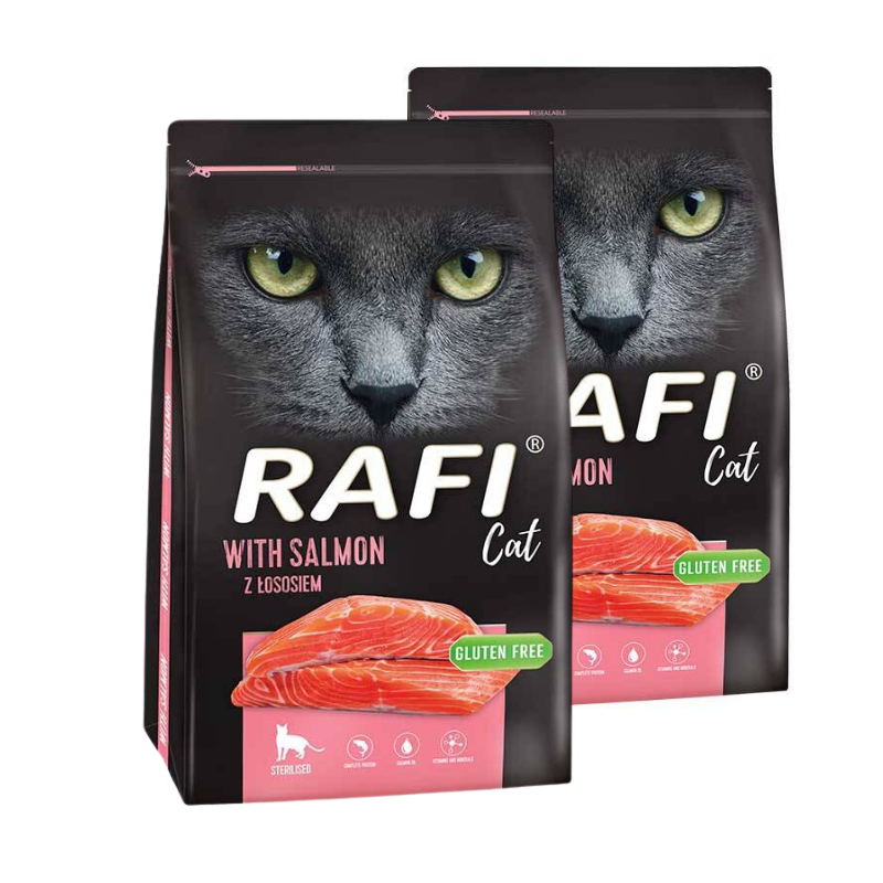 Rafi Cat Sterilised z łososiem