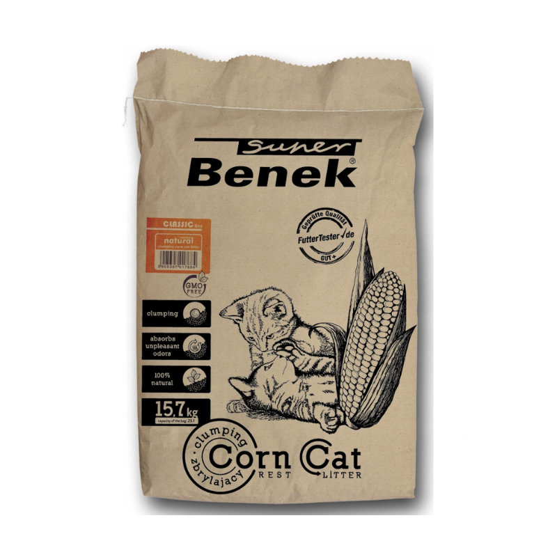 Żwirek Super Benek Corn Cat