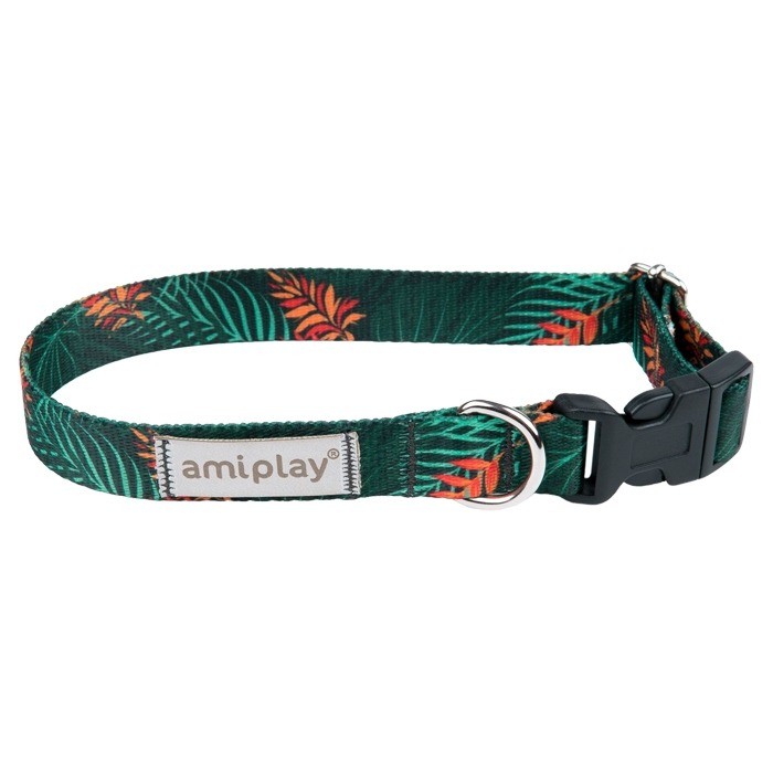 Amiplay BeHappy Obroża regulowana [rozmiar XL] 45-70 x 2,5cm
