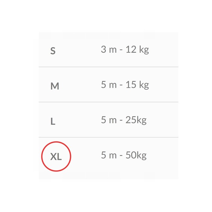 Amiplay Infini Freedom Smycz automatyczna czarna [rozmiar XL] 5m/50kg