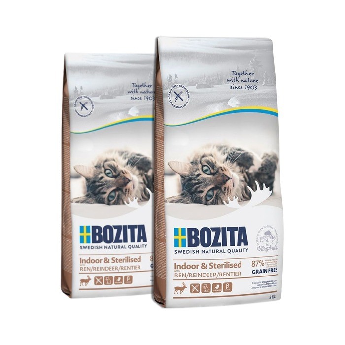 Bozita Indoor & Sterilised Grain Free Reindeer