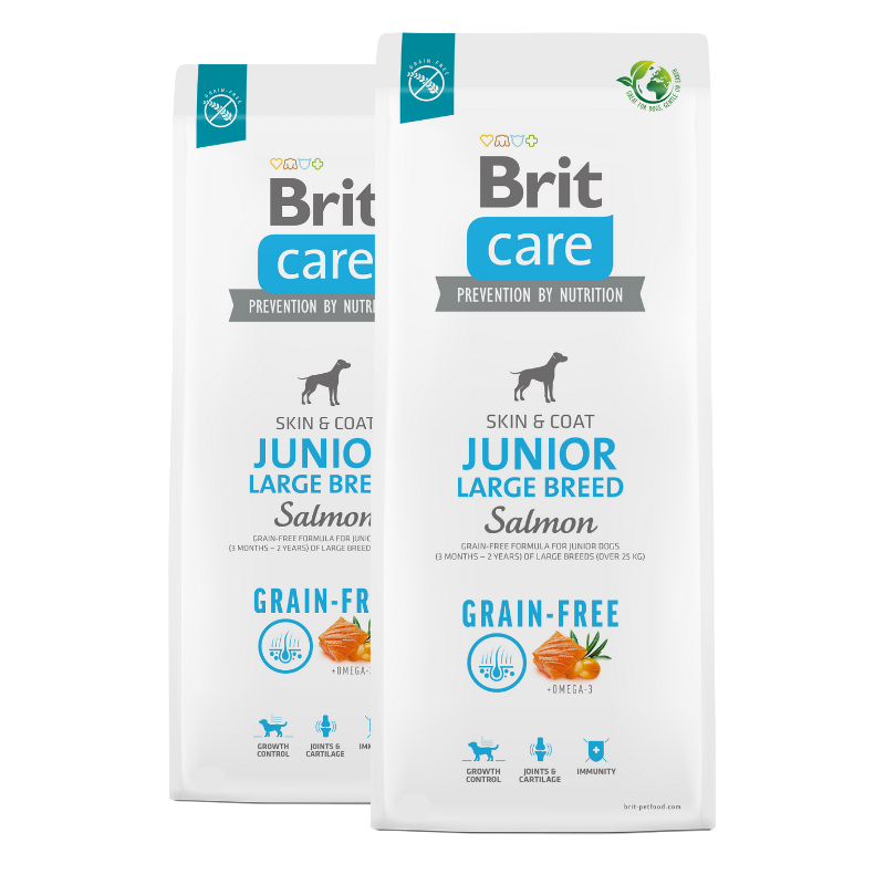 Brit Care Grain-free Junior Large Breed Salmon