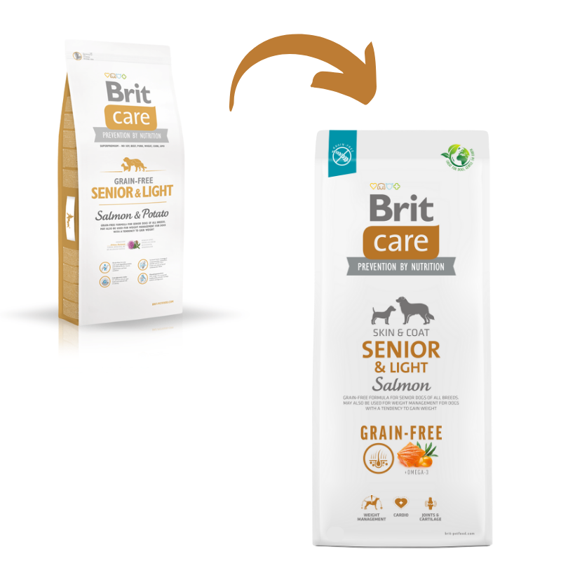 Brit Care Grain-free Senior & Light Salmon