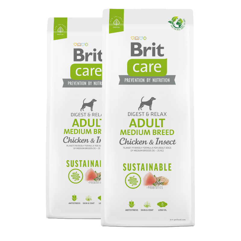 Brit Care Sustainable Adult Medium Chicken & Insect