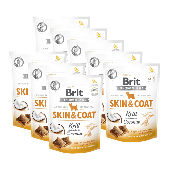 Brit Care Functional Snack Skin & Coat Krill 150g