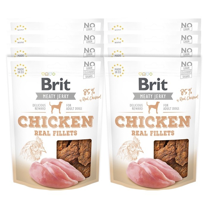 Brit Jerky Snack Chicken Fillets 200g