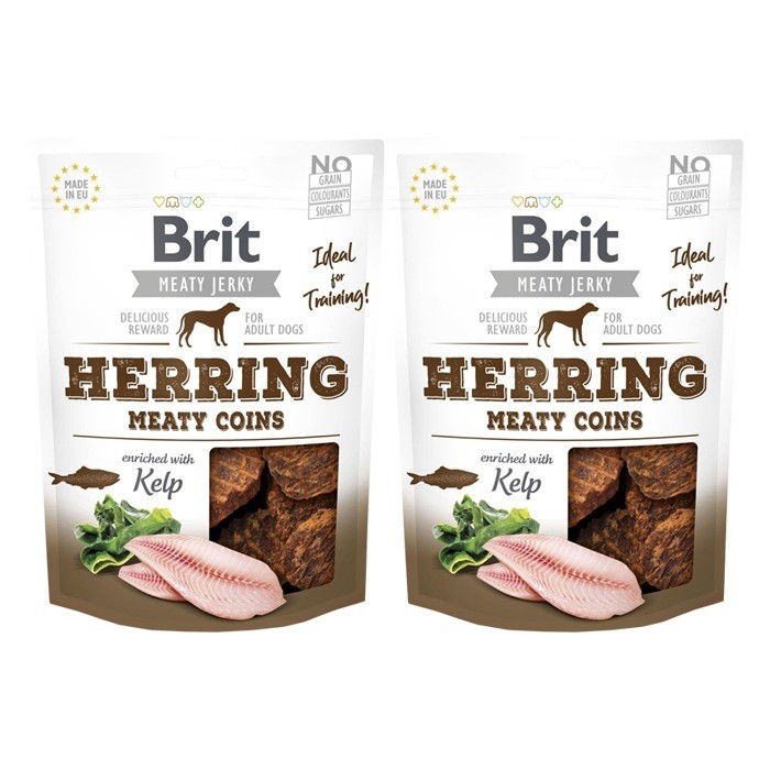 Brit Jerky Snack Herring Meaty Coins 80g