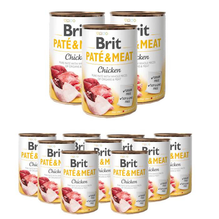Brit Pate & Meat 800g x 12
