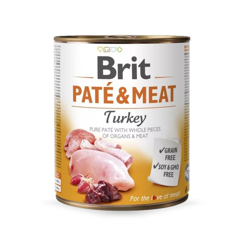 Brit Pate & Meat 800g x 6