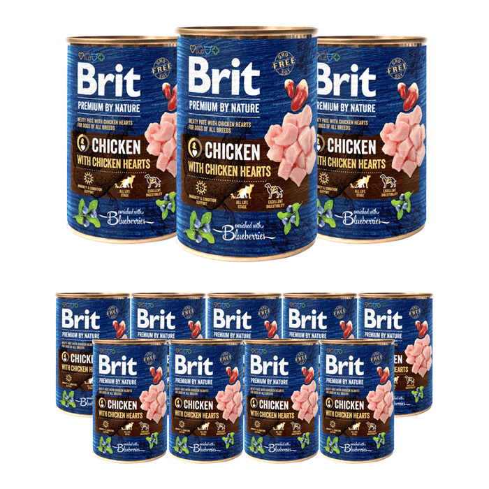 Brit Premium By Nature 400g x 12