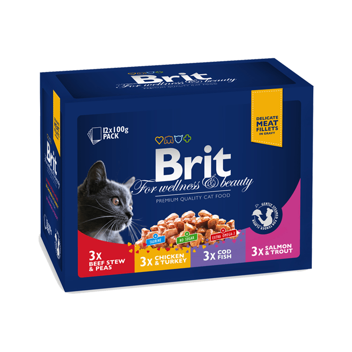 Brit Premium Family Plate 100g x 12 (multipak)