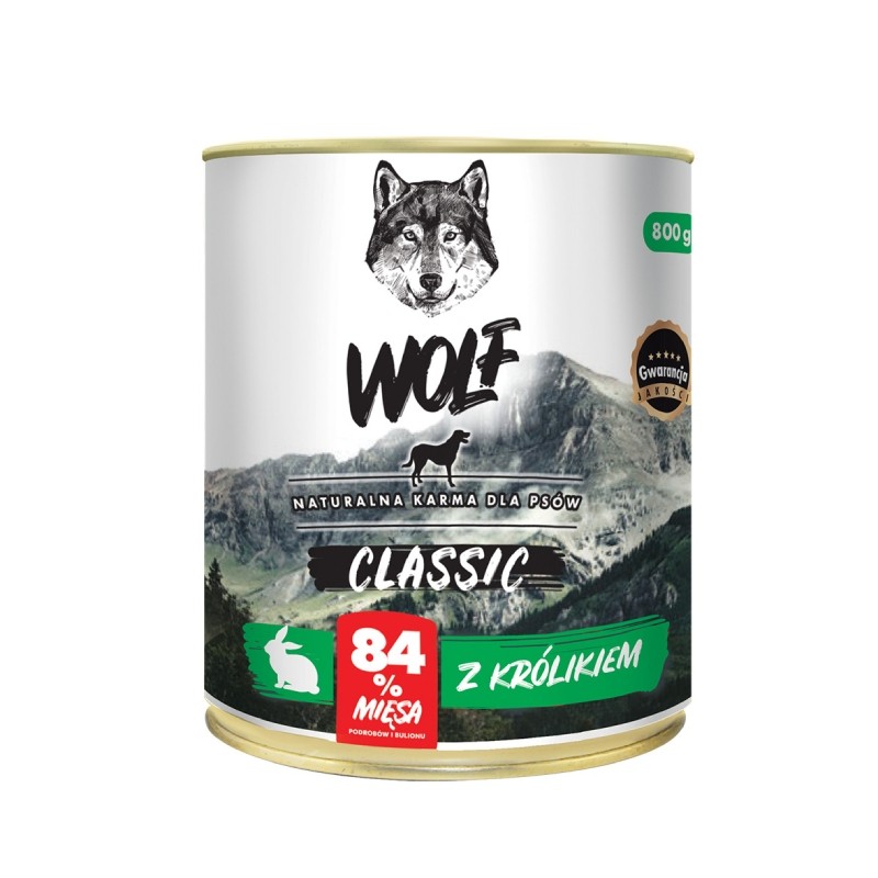 Zew Natury Wolf Classic 800g x 12