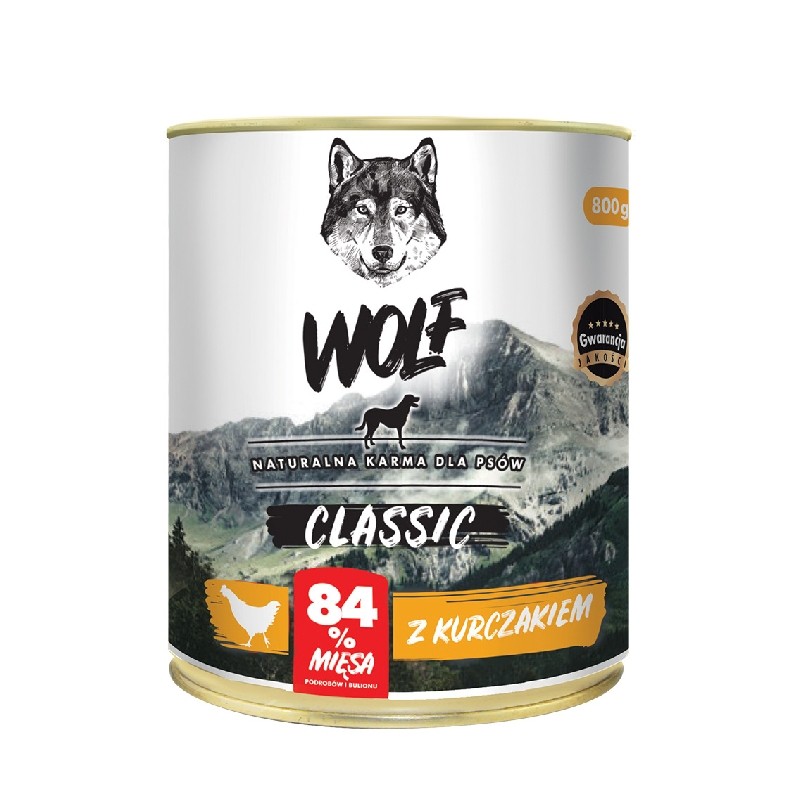 Zew Natury Wolf Classic 800g x 4