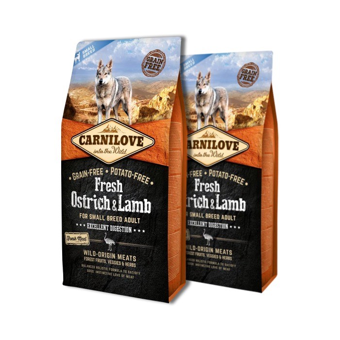 Carnilove Adult Fresh Ostrich & Lamb - struś i jagnięcina