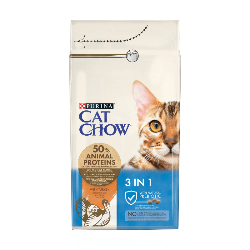 Cat Chow Adult Special Care 3w1 Turkey