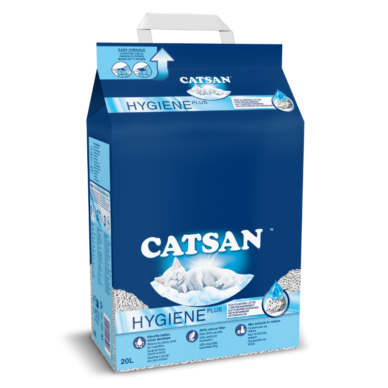 Catsan Hygiene Plus Żwirek naturalny niezbrylający