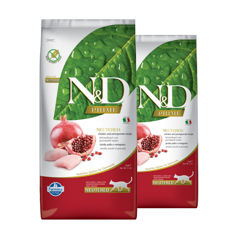 Farmina N&D Prime Cat Neutered Chicken & Pomegranate