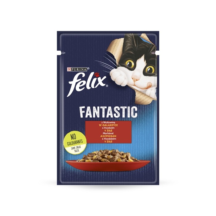 Felix Fantastic Adult w galaretce 85g x 12
