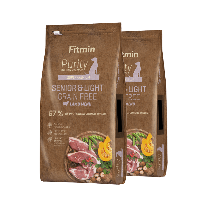 Fitmin Dog Purity Grain Free Senior & Light Lamb