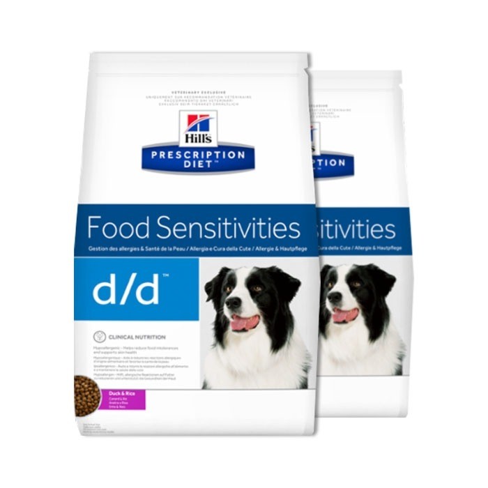 Hill's Prescription Diet Canine d/d Food Sensitivities z kaczką i ryżem