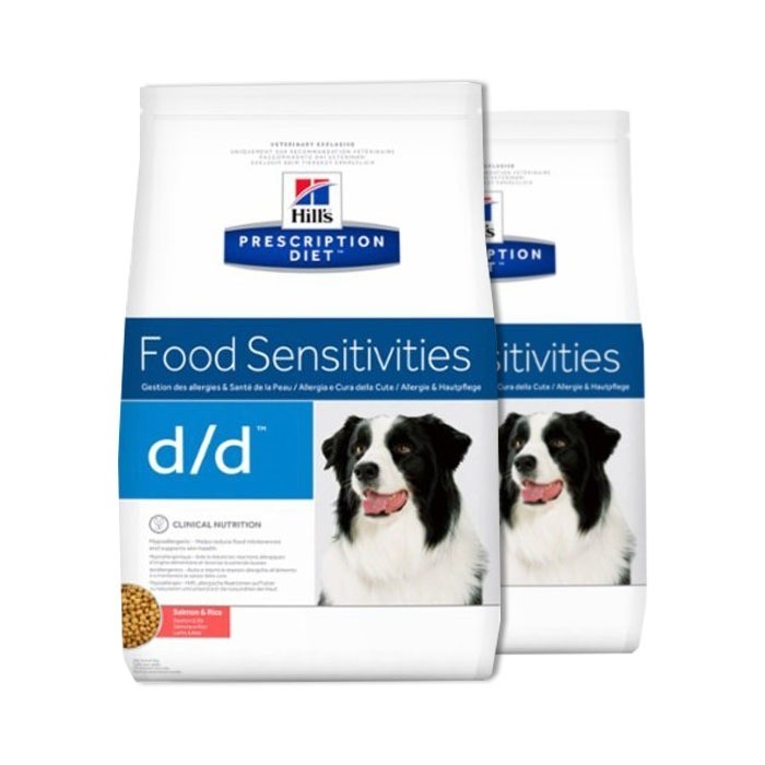 Hill's Prescription Diet Canine d/d Food Sensitivities z łososiem i ryżem