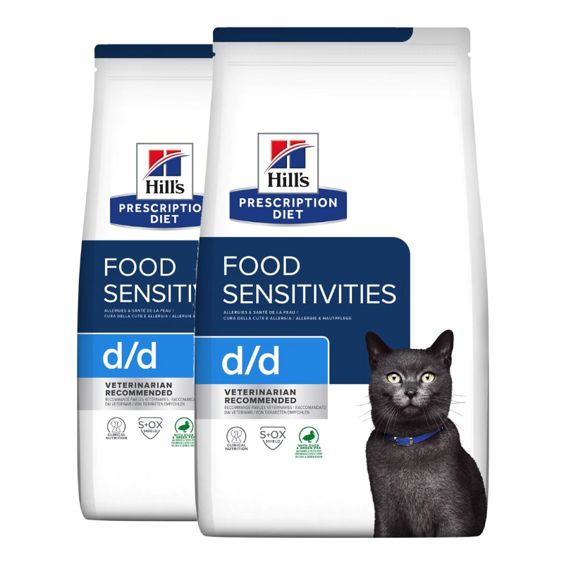 Hill's Prescription Diet Feline d/d Food Sensitivities z kaczką i groszkiem