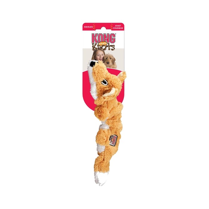 Kong Scrunch Fox pluszowa zabawka dla psa