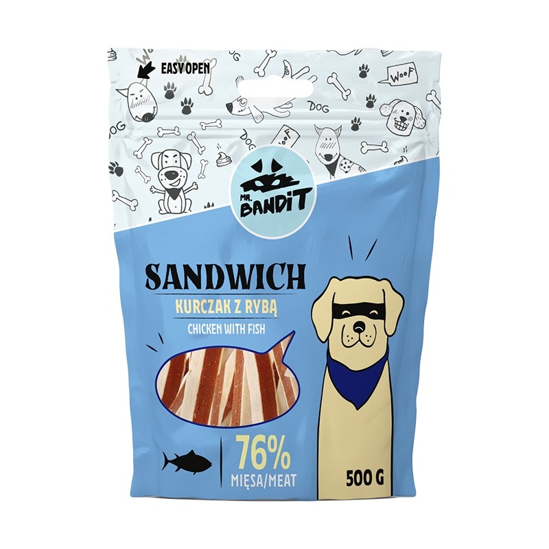 Mr. Bandit Sandwich 500g