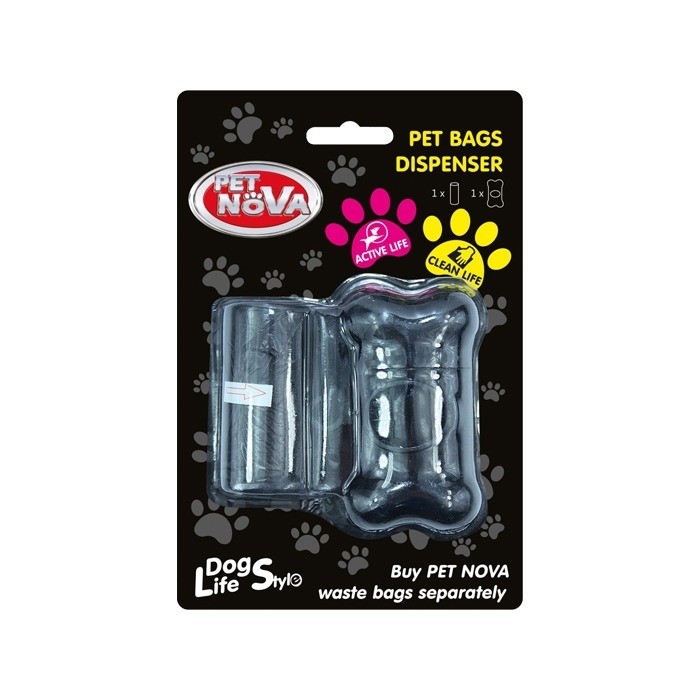 Pet Nova Dyspenser z workami na odchody 20szt.