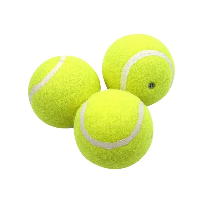 Pet Nova Piłki tenisowe piszczące 3szt. 6cm