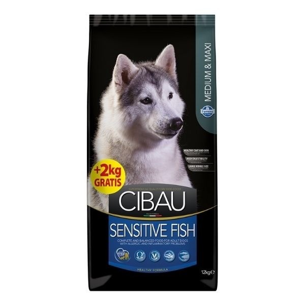 Farmina Cibau Adult Dog Sensitive Medium & Maxi Fish 