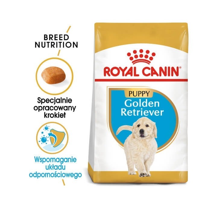 Royal Canin Golden Retriever Puppy karma sucha dla szczeniaków rasy golden retriever, do 15 miesiąca
