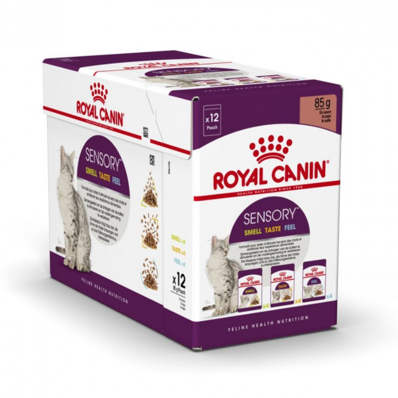 Royal Canin FHN Sensory w sosie Mix 85g x 12 (multipak)