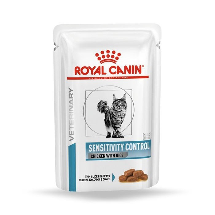 Royal Canin Veterinary Diet Feline Sensitivity Chicken & Rice 85g