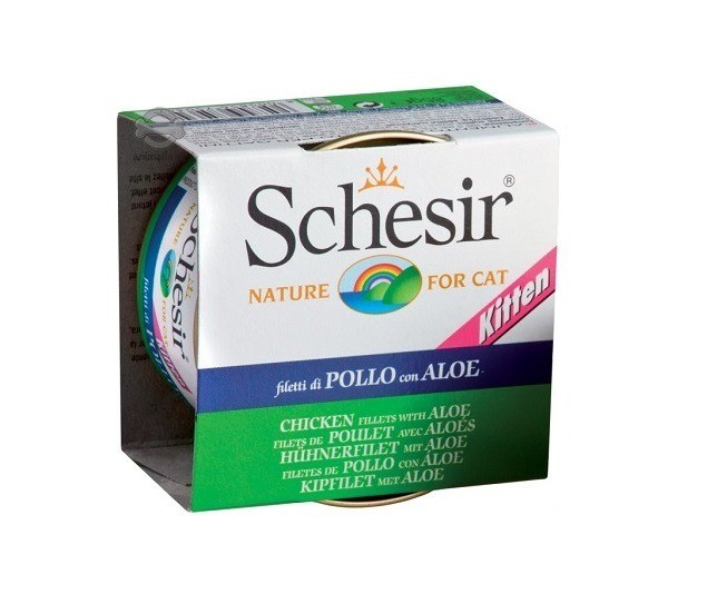 Schesir Kitten w galaretce 85g x 12