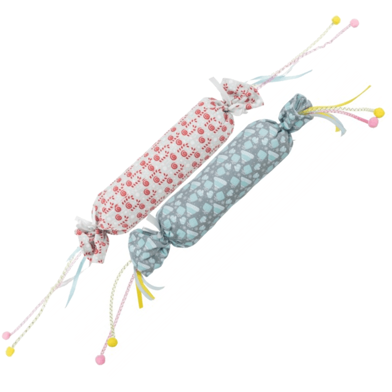 Trixie Xmas Cukierek Zabawka pluszowa z kocimiętką 34cm