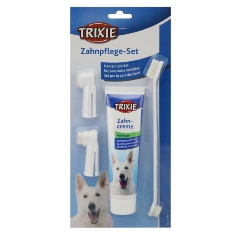 Trixie Zestaw do czyszczenia zębów