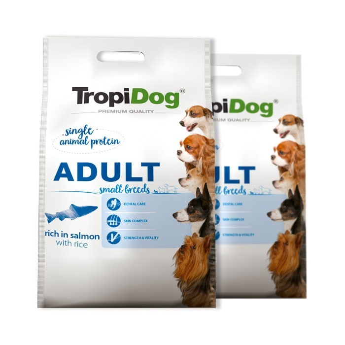 Tropidog Adult Small Rich in Salmon