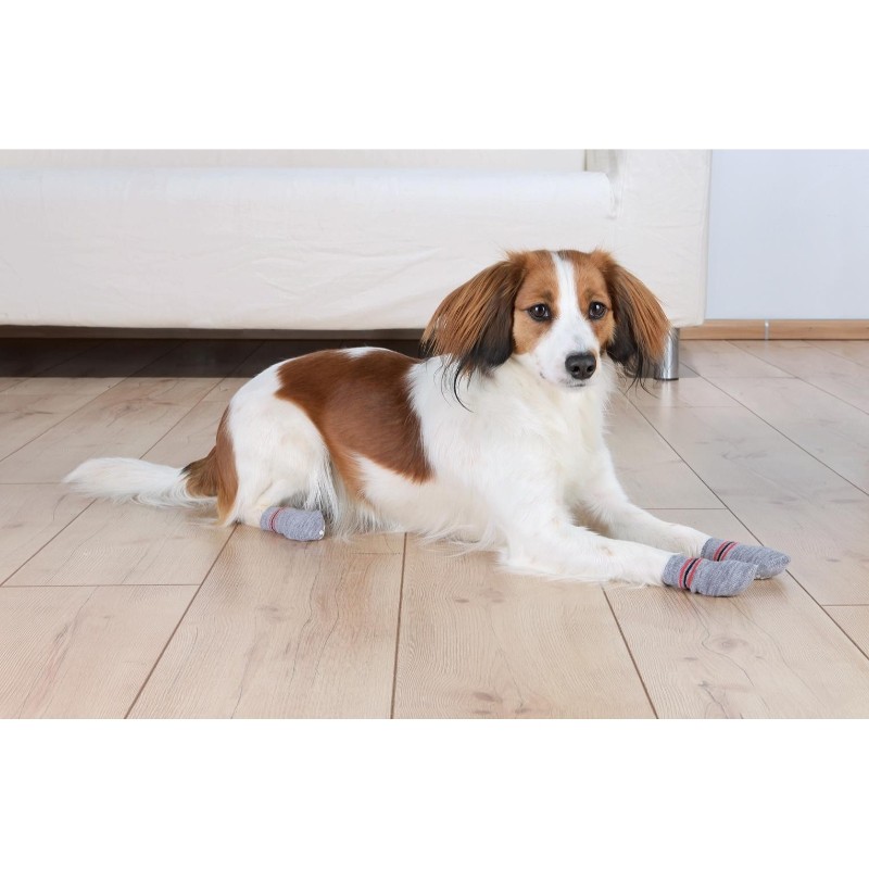 Trixie Skarpetki ochronne antypoślizgowe dla psa S–M 5x8,5cm (2szt.)
