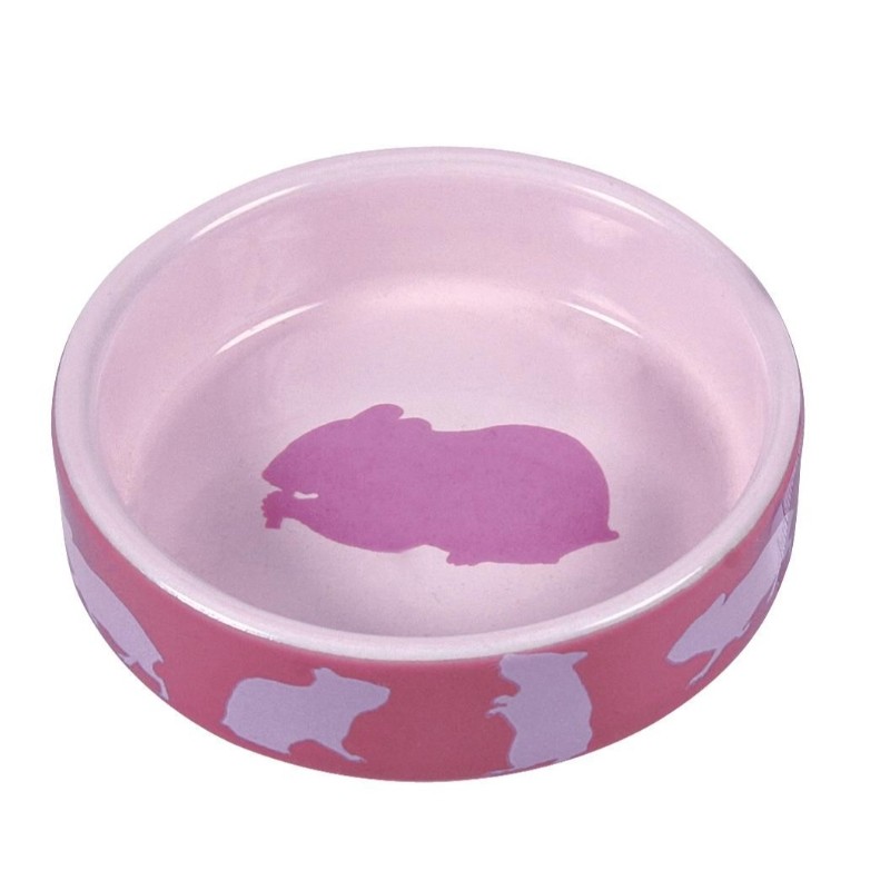 Trixie Miska ceramiczna dla królika z nadrukiem 80ml / 8cm