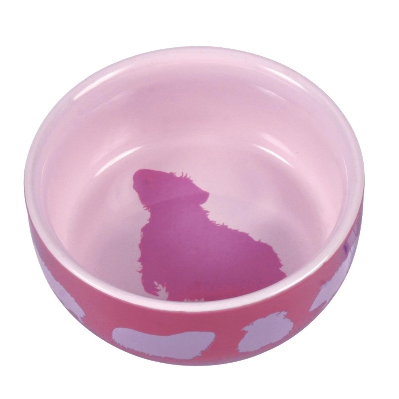 Trixie Miska ceramiczna dla świnki morskiej z nadrukiem 250ml / 11cm