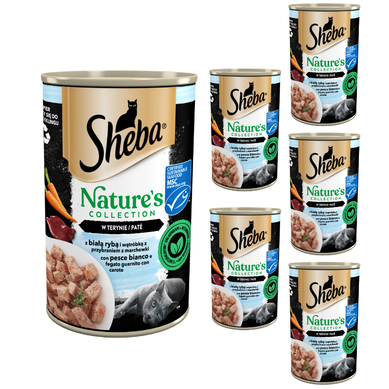 Sheba Nature's Collection w terynie 400g x 6