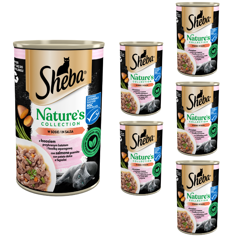 Sheba Nature's Collection w sosie 400g x 6