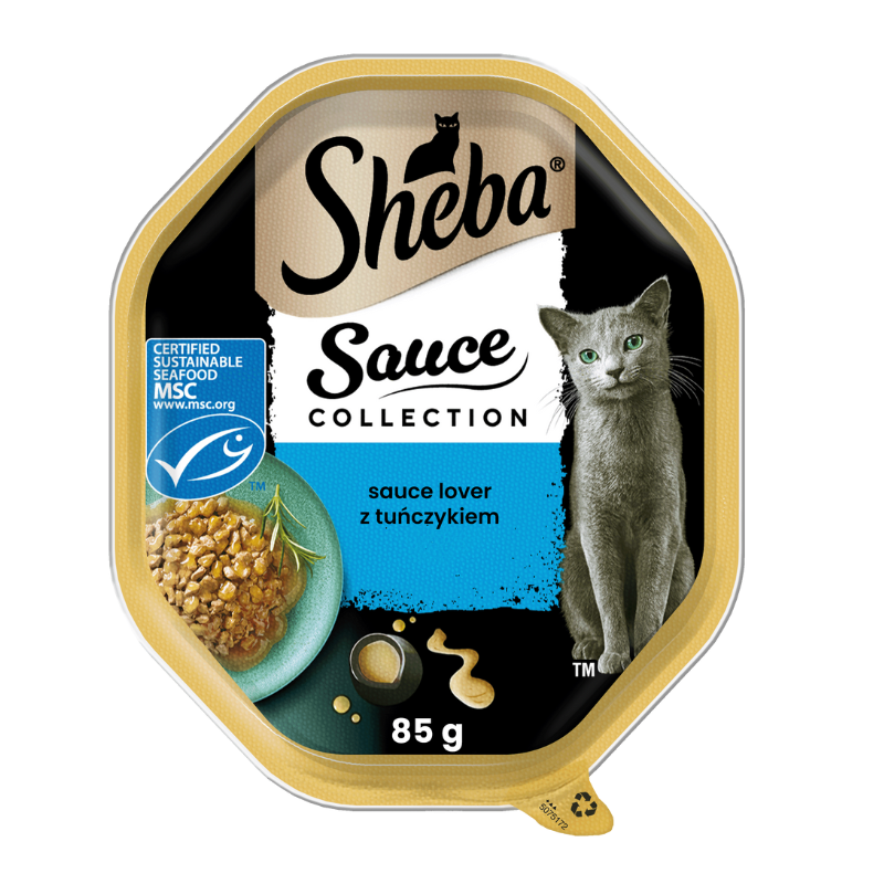 Sheba Sauce Collection w sosie tacka 85g x 22