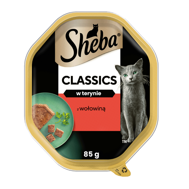 Sheba Classics w terynie tacka 85g