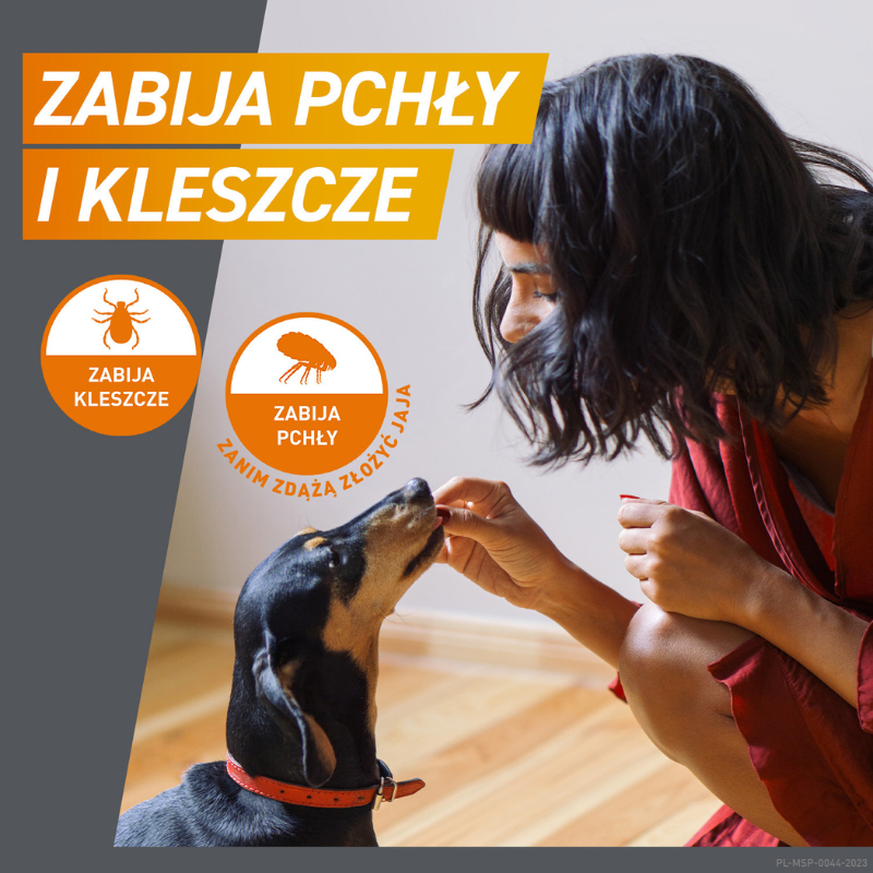 FrontPro tabletki na pchły i kleszcze dla psa 28mg M 4-10kg