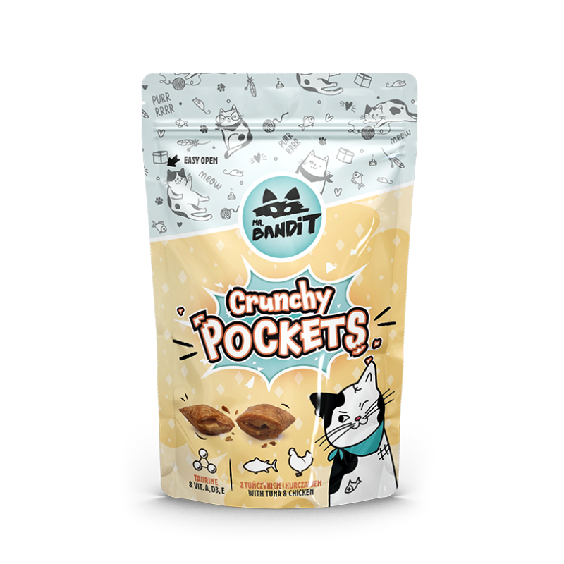 Mr. Bandit Crunchy Pockets 40g